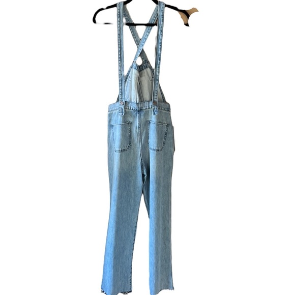Joe’s Jeans New w Tag Wide Leg Denim Bib Overalls Captivate Wash XS - Picture 15 of 15